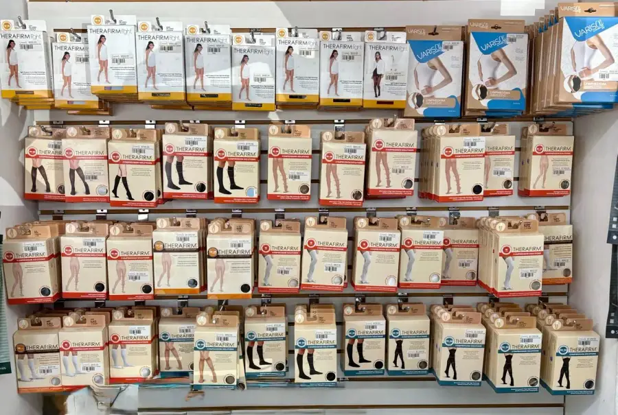 Calcetas de compresión Therafirm — MediMundo Querétaro